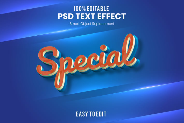 Special - 3D Text Effect