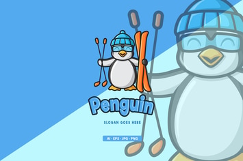 Penguin - Mascot Logo