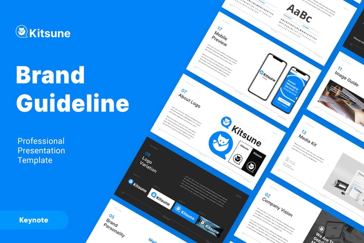 KITSUNE - Brand Guideline Keynote
