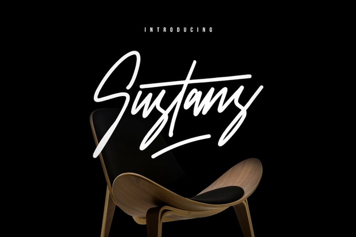 Sustans Typeface