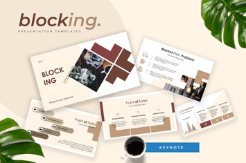 Blocking - Pitch Deck Keynote Presentation
