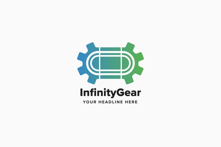 Infinity Gear Logo Template