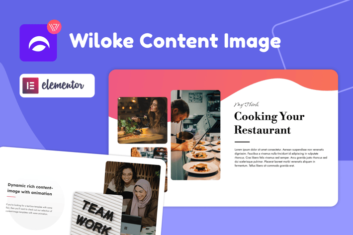 Wiloke Content Image Widget for Elementor