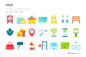 Mall Color Icon