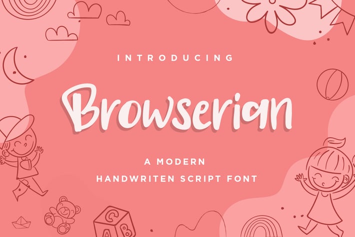 Browserian - Modern Script fonts