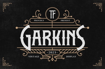 Garkins - Vintage Font Pack
