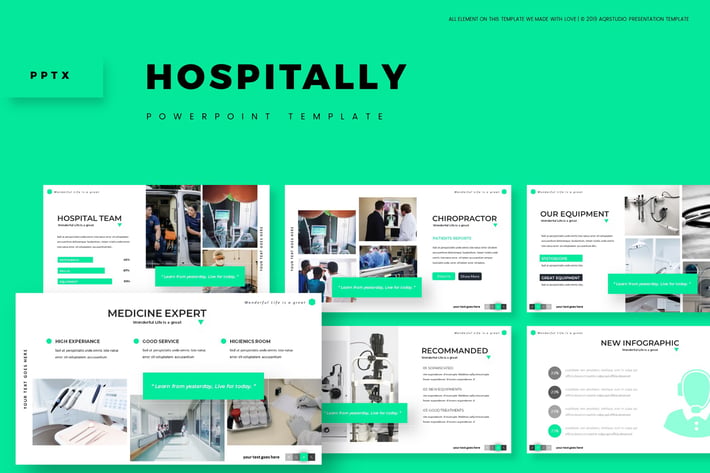 Hospitally - Powerpoint Template