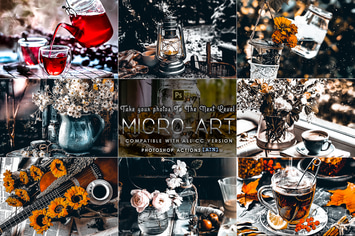 Micro-Art Photoshop Actions