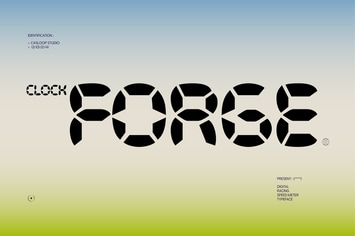 Clock Forge - Digital Racing Speed Meter Pixel 