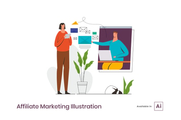 Email Marketing Illustration