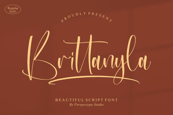 Brittanyla Script Font