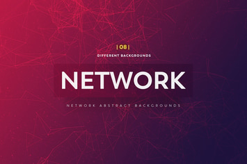 Network Abstract Backgrounds