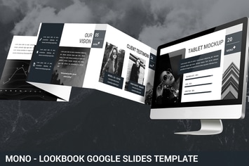 Mono - Lookbook Google Slides Template