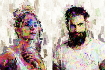 Chroma Art Palette Knife Photoshop Action