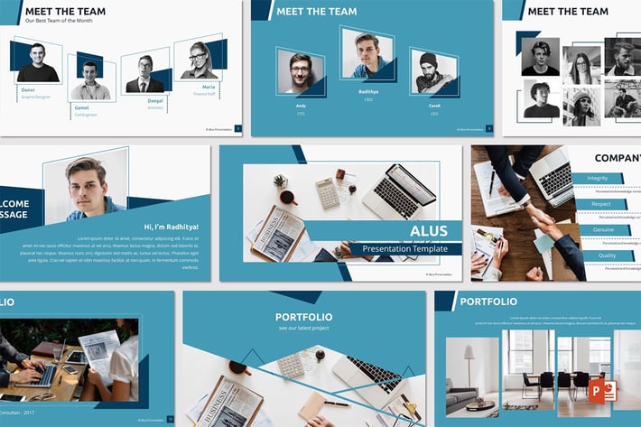 ALUS - Powerpoint Template