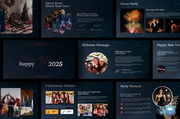 Happy New Year Keynote Template