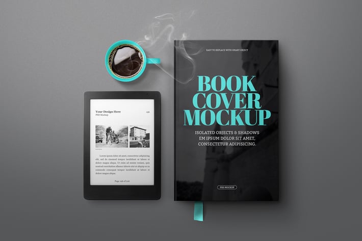 E-Book Reader Mockup