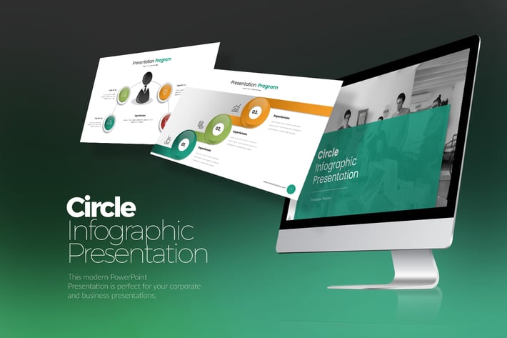 Circle Infographic Keynote