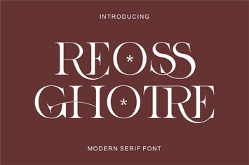 Reoss Ghotre Ligature Serif