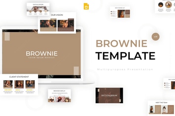 Brownie - Google Slides Template