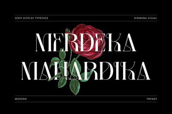 Merdeka Mahardika - Logo Font