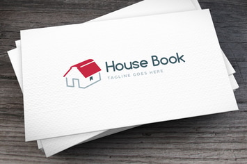 House Book Logo Template