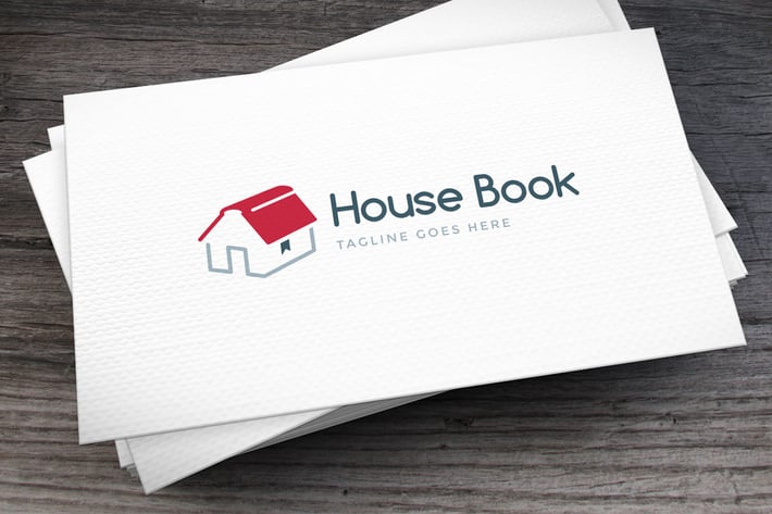 House Book Logo Template