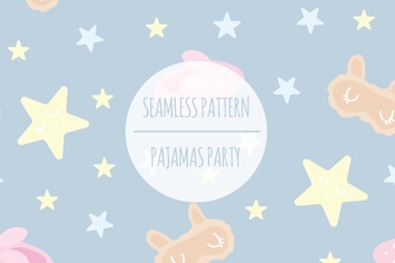 Pajamas Party – Seamless Pattern