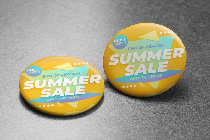 Tag Pin Mockup