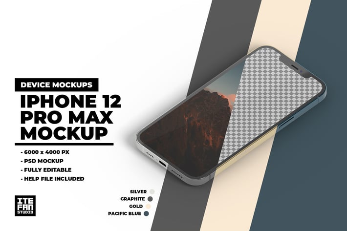 iPhone 12 Pro Max Mockup