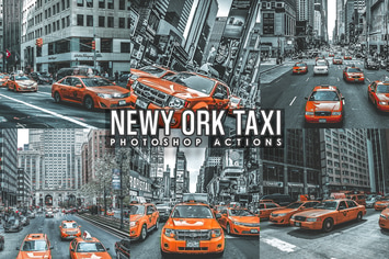 Street Taxi New York  Actions 
