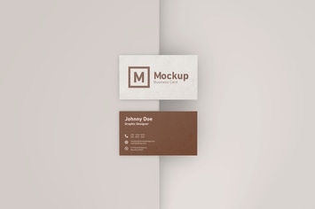 Elegant Business Card Mockup