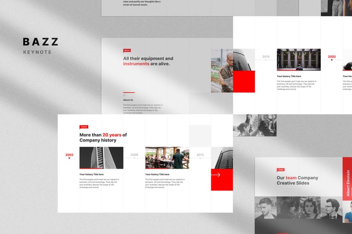 BAZZ Keynote Template
