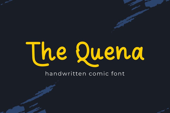 The Quena - Handwritten Comic Font