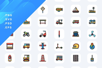 Transportation Icons