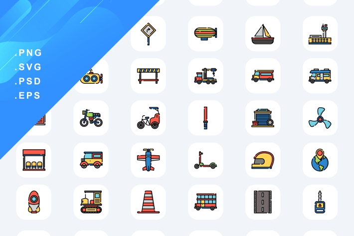 Transportation Icons