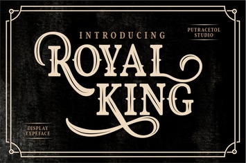 Royal King - Old Vintage Display Font