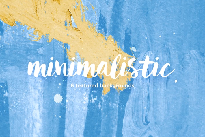 Minimalistic. 6 Textured Backgrounds