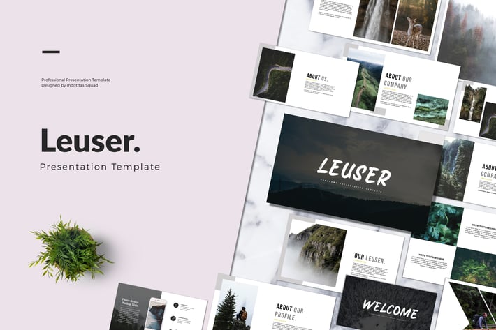 LEUSER - Powerpoint Template