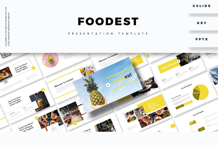 Foodest - Presentation Template