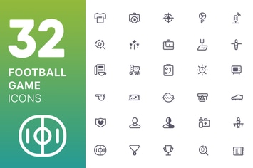 Football/Game Icons
