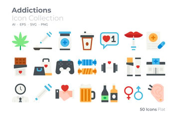 Addictions Color Icon