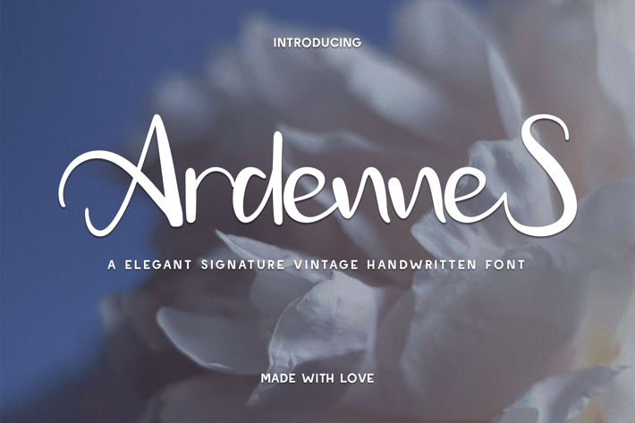 Ardennes - Elegant Signature Handwritten