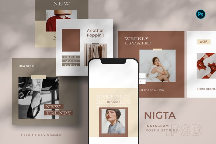 Nigta - Instagram Template Set