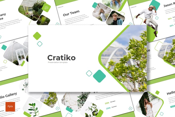 Cratiko - Powerpoint Template