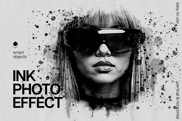 Ink Splash Photo Effect