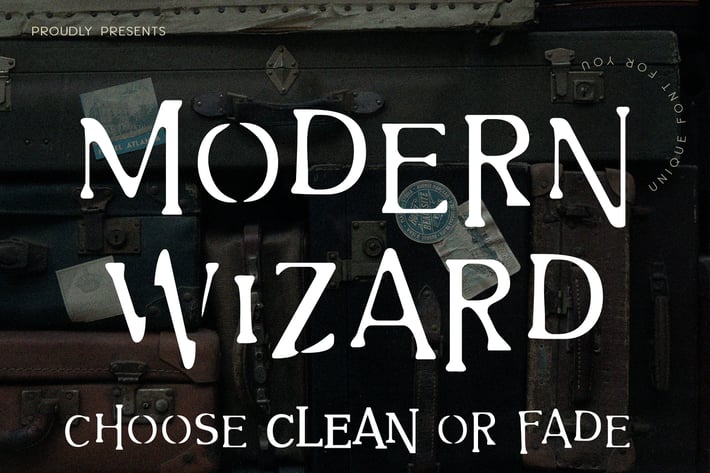 Modern Wizard Font