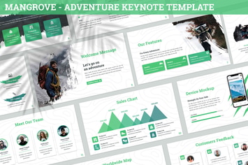 Mangrove - Adventure Keynote Template
