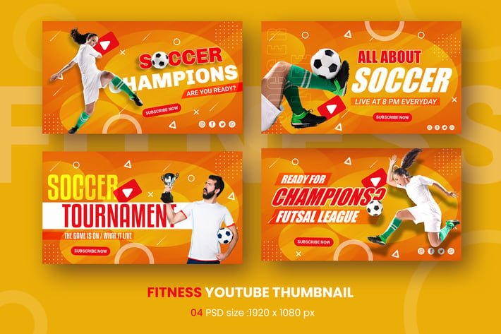 Soccer Champion Youtube Thumbnail