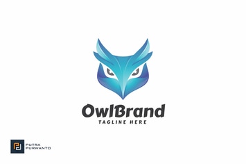 Owl Brand - Logo Template